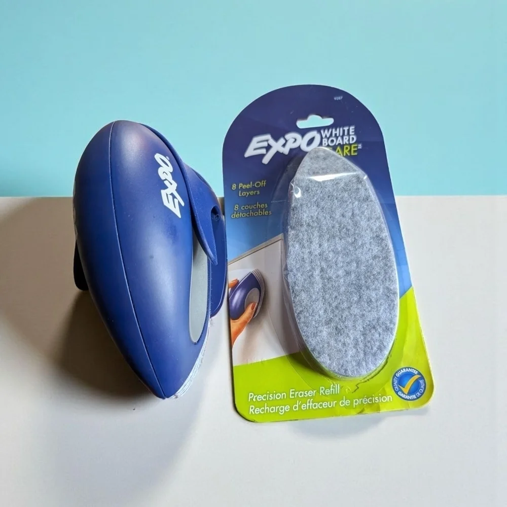 Expo White Board Care Eraser With Refills (New)